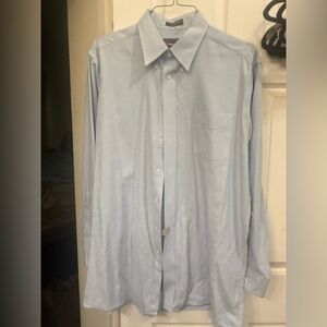 Classic Light Blue Men's Dress Shirt